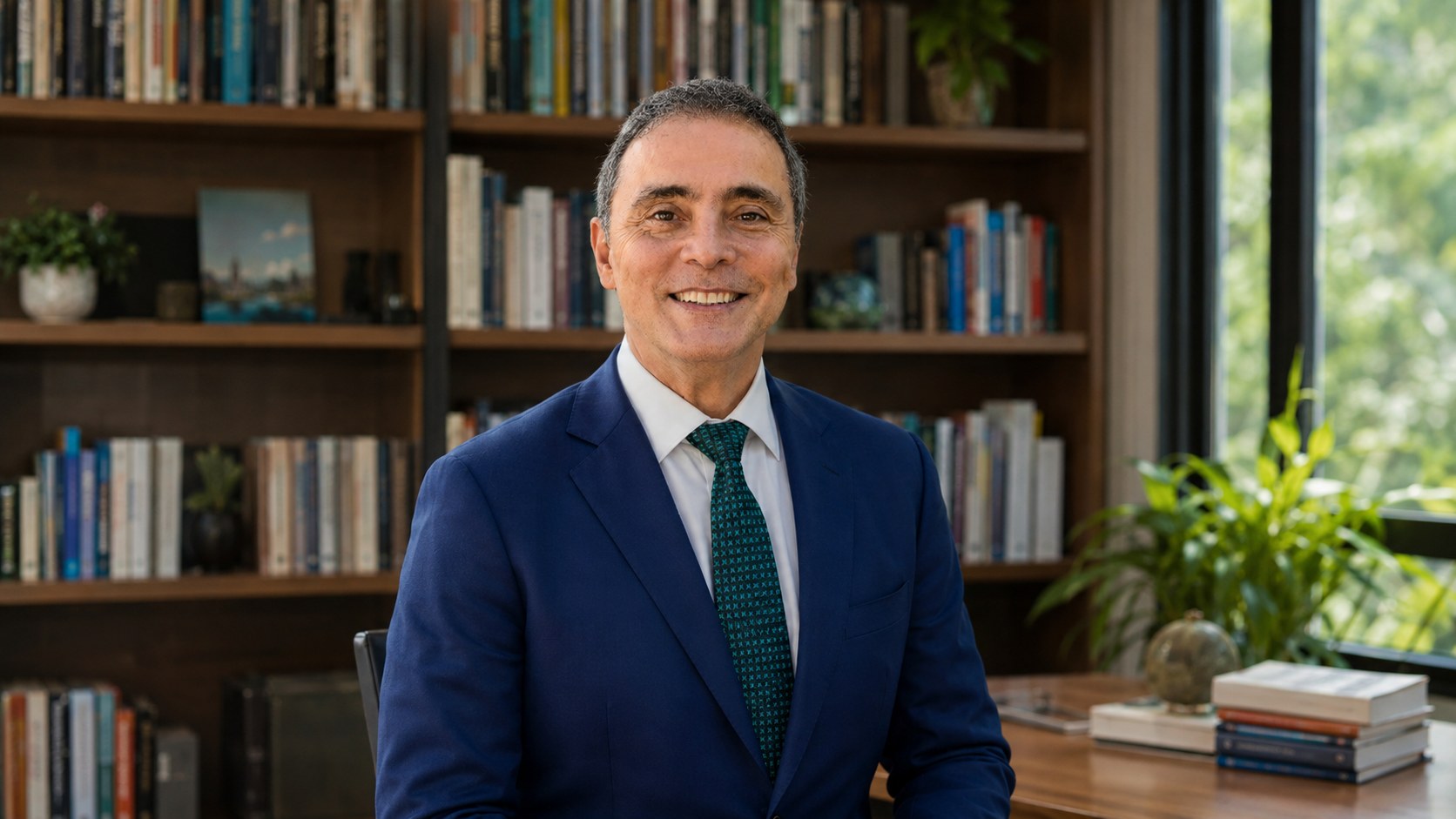 Paulo Pinho em ambiente profissional