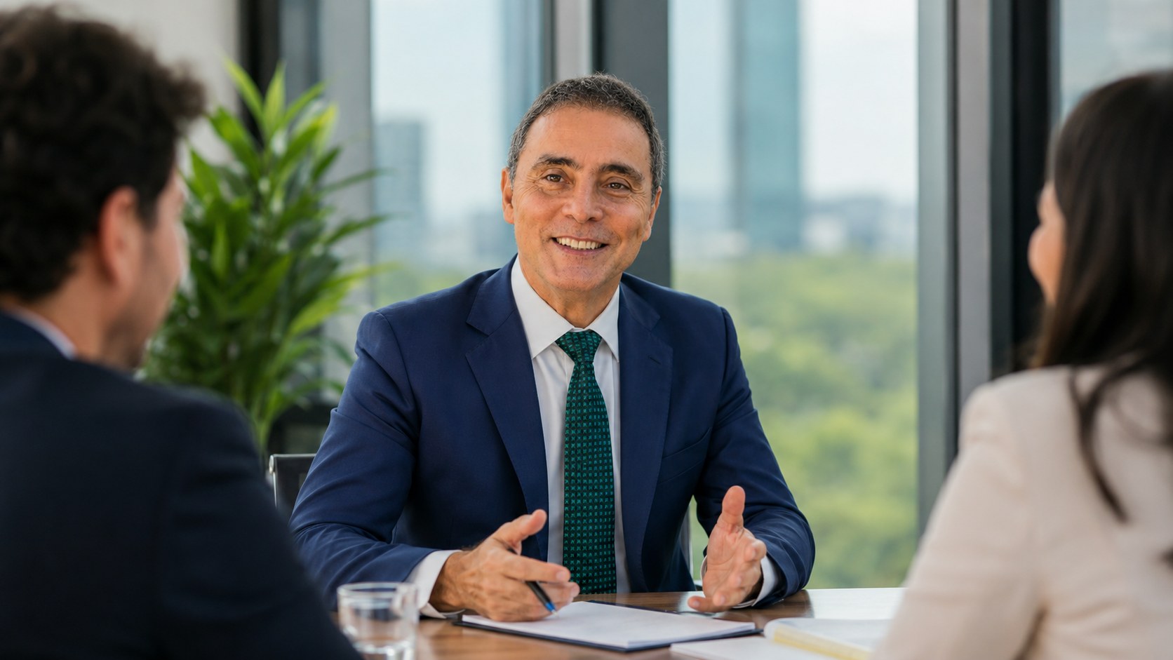 Paulo Pinho em reunião técnica